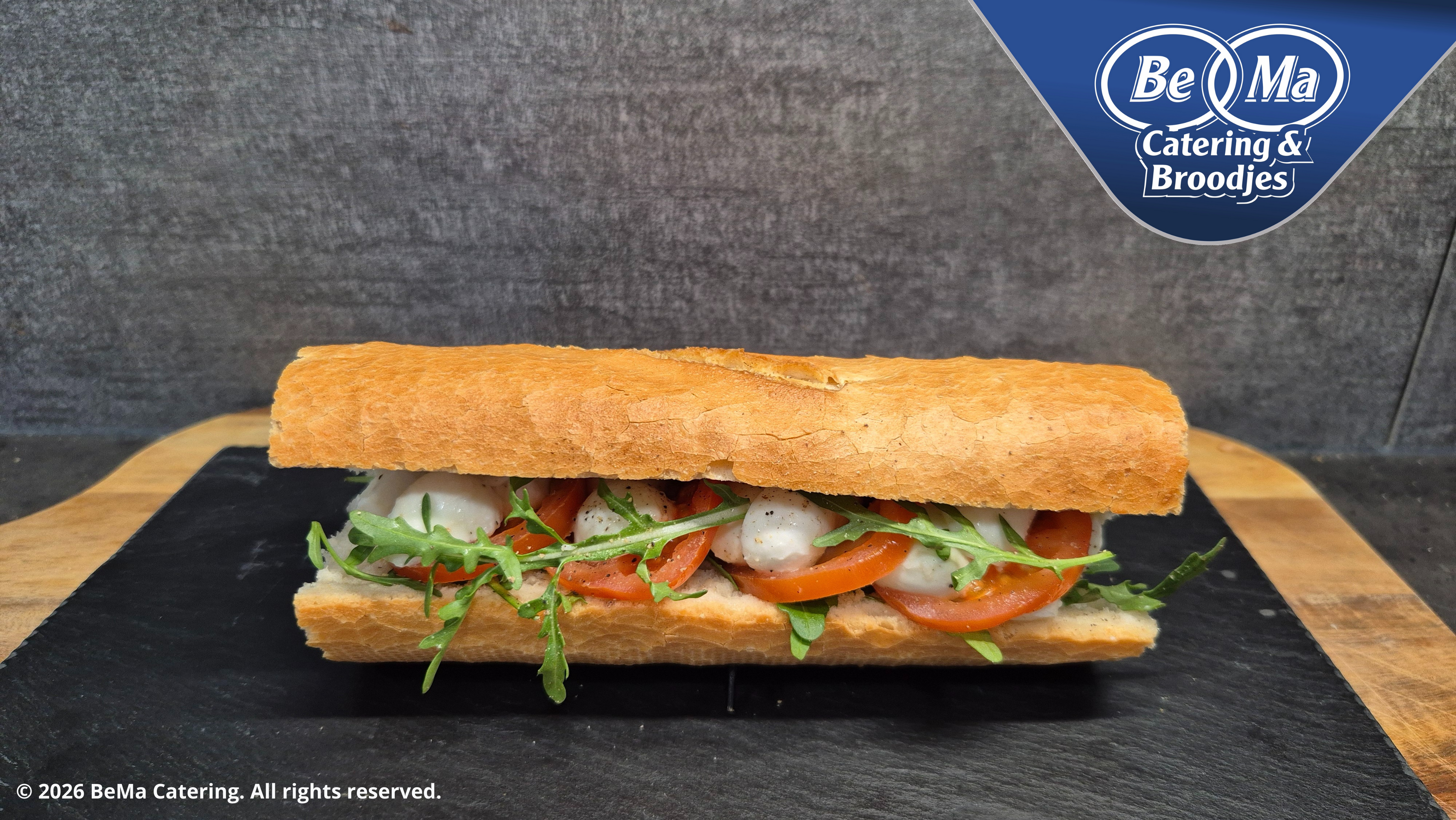 Stokbroodje Mozzarella Tomaat