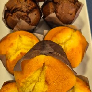 Muffin Chocolade of Vanille naturel